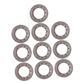10Pcs Car Bearings Replacement Parts for Remote Control Vehicles Steel Bearings for Models