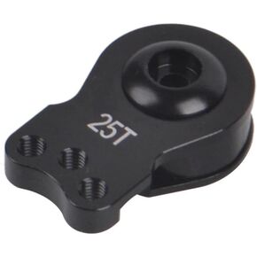 Aluminum 25T Servo Saver Compatible with 1/10 1/7 1/8 RC Crawler Rock Off-Road Buggy and On-Road Drift Cars(Single Hole)