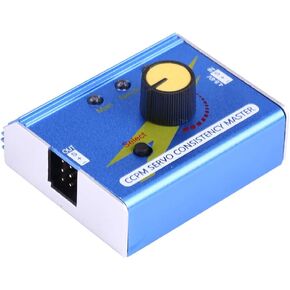 Servo Consistency Tester, RC Servo ESC Checker with Aluminum Alloy Case, Test Analog Digital Servos, CCPM Mode for RC Model