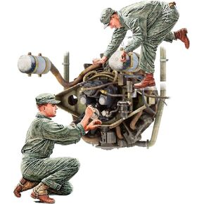 1:35 - US Tank Repair Crew, Continental W670 Engine