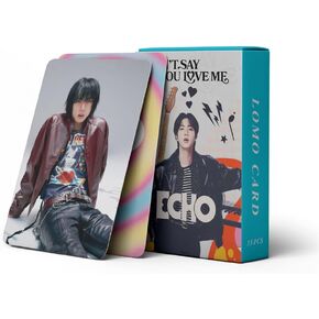 Bangtan Boys Jin New Album ECHO Lomo Card Laser Version - 55PCS High - Quality Collectible Cards for Fans