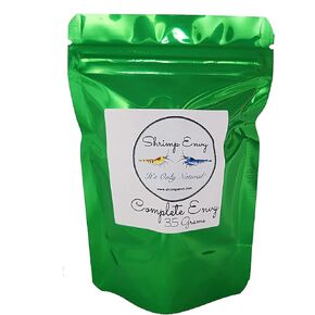 Complete Envy Shrimp Food by ShrimpEnvy - Natural Food for Shrimp Fish Snail Crab Growth Breeding (35g)