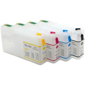 Refillable Ink Cartridge with ARC Chip Compatible with WP4520 WP4530 WP4533 WP4540 WP4590 WP4010 676 676XL