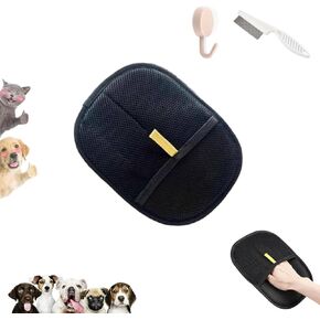 Furblu Premium Pet Hair Removal Glove, Viorane Pet Hair Remover, Pet Hair Removal Glove, Pet Hair Remover Electrostatic Gloves, Static Removal Gloves for Dogs, Cats (3PCS)