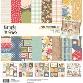 Simple Stories Collection Kit 12"X12"-Front Porch