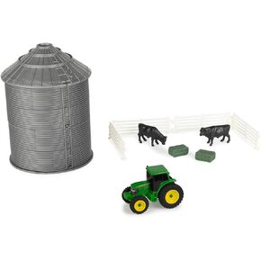 John Deere 1/64 Mini Grain Bin Toy Set - LP87483