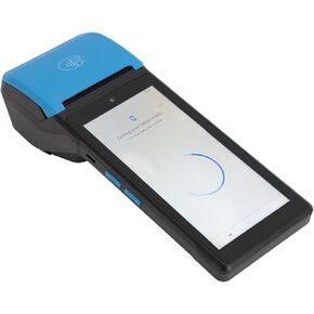 POS PDA Receipt Printer, Professional Support 4GLTE Thermal POS Receipt Printer 5.5 Inch Touch Screen for Restaurant for Grocery Store (Latin America)