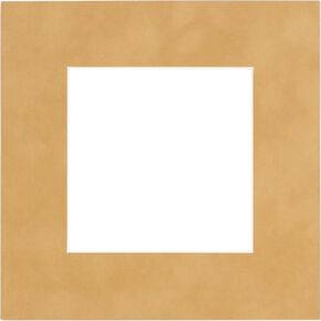 11x11 Mat Bevel Cut for 7x7 Photos - Precut White Square Shaped Photo Mat Board Opening - Acid Free Matte to Protect Your Pictures - Bevel Cut for Family Photos, Pack of 1 Matboard