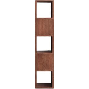 Bookcase Shelf Indoor Multi-Layer Shelf Bookshelf Simple Cabinet Floor Rack Study Storage Cabinet Creative Bookcase Storage Display Rack Bookshelf with Storage(Medium)