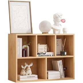 Bookcase Shelf Floor Bookshelf Simple Locker Floor Cabinet Lattice Cabinet Shelf Storage Cabinet Suitable for Living Room Study Office Bookshelf with Storage