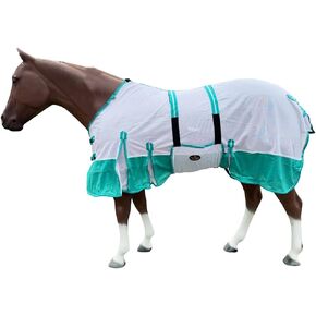 Hilason Horse Fly Sheet - Summer Spring UV Protection Mesh Bug Mosquito flysheet للخيول | البعوض حصان ورقة ذبابة