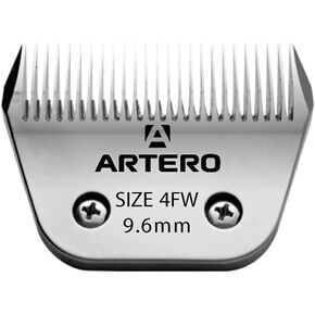 ARTERO A5 Wide Blade #4WF, 0.38" (9.6mm) Detachable Dog Clipper Blade – A5 Compatible – Stainless Steel Grooming Blade for Medium to Long Coats – Professional Pet Grooming Tool
