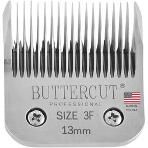 Geib Buttercut Size 3F Dog Clipper Blade for Dog Grooming - Carbonized Steel Construction, Long-Lasting Durable Blade
