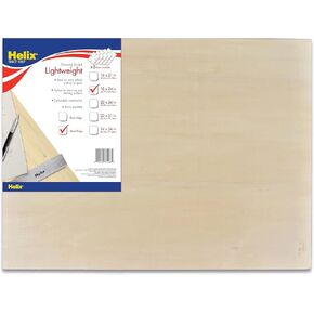 Helix - Wooden Lightweight Drawing Board - 18 x 24 Inch - Metal Edge