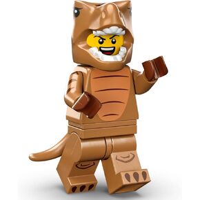 سلسلة Minifigures القابلة للتحصيل LEGO - مروحة زي T -Rex 71037
