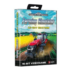 Farming Simulator 16 بت - إصدار محدود - متوافق مع Sega Mega Drive/Genesis + مفتاح تنزيل الكمبيوتر الرقمي