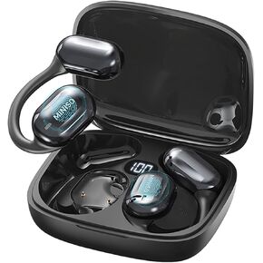 MINISO MS162 AI Translation Earbuds Real Time, 3-in-1 Translator Earbuds 135 Language&Accents OWS Bluetooth 5.4 Open Ear Headphones 50H Playtime for iOS & Android, Travel Business Learning