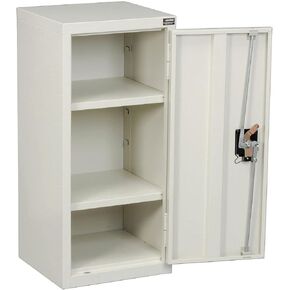 Global Industrial Assembled Wall Storage Cabinet, 13-3/4x12-3/4x30, Gray