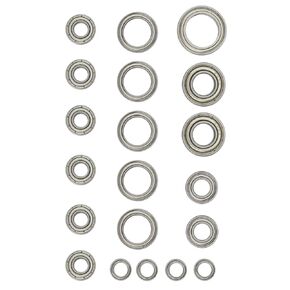 RC Repair Parts Compatible with Traxxas for Slash 4X4 for VXL for LCG for Stampede RC Car Upgrade Parts Accessories 21Pcs Ball Bearing Kit