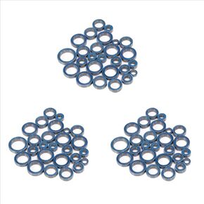 RC Spare Part Compatible with Arrma for Rock for Typhon for Granite 1/10 RC Car Upgrade Parts Accessories 78Pcs Sealed Bearing Kit