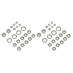 RC Spare Part Compatible with Arrma for Kraton for Typhon for Senton for Notorious 6S 1/8 RC Car Upgrade Parts 44PCS Ball Bearing Kit