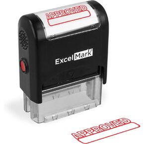 تمت الموافقة على Excelmark من طابع المطاط