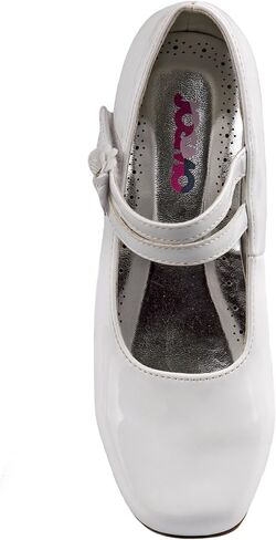 JOSMO Girl's Amelia Ballet Flat, Black Patent, 12 Medium US Little Kid in Saudi Arabia