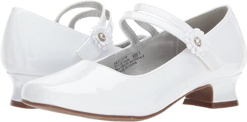 JOSMO Girl's Amelia Ballet Flat, Black Patent, 12 Medium US Little Kid in Saudi Arabia