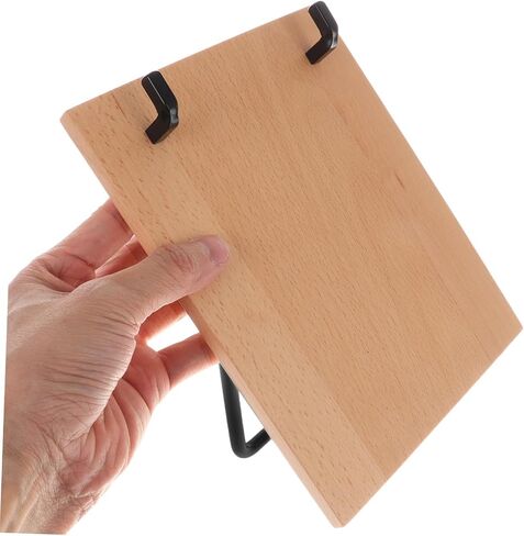 MAGICLULU Diy Calendar Stand Industrial Style Calendar Rack Rustic Photo Display Holder in Saudi Arabia