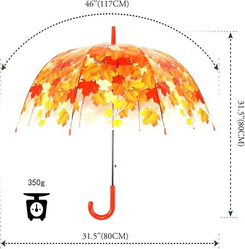 مظلة فقاعية شفافة مفتوحة تلقائيًا للفتيات والفتيان، مظلة مطر على شكل قبة شفافة in Kuwait