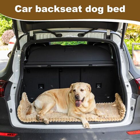Backseat Pet Bed Mat for Car, Non-Slip Dog Car Seat Cover with Scratch-Proof Protection, Back Seat Extender for Dogs Compatible, Universal Fit for Cars SUVs Trucks (24.8x54 inch) in Saudi Arabia