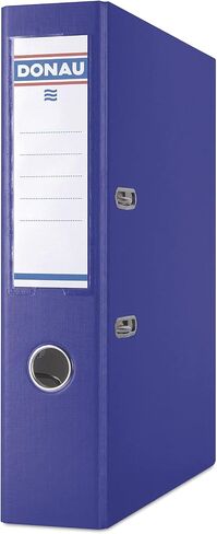 مجلد Donau Master Wide Pack من 25/DIN A4/7.5 سم/25 قطعة/غطاء وردي/بلاستيكي PP/CARTON PAPER SLOTED FORDER FORDER RING BINDER/GRAY DOT in Kuwait