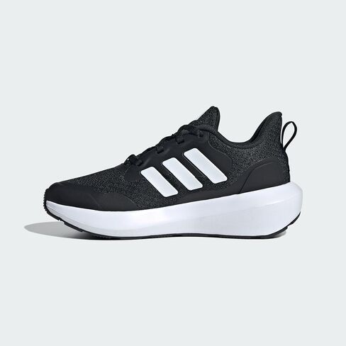 حذاء رياضي Adidas Fortarun 2.0، رمادي/أرجواني/رمادي، مقاس 6 US للجنسين للأطفال الكبار in Saudi Arabia