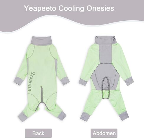 Yeapeeto Dog Sun Protection Cooling Suit UPF 50+, Quick-Dry Breathable Jumpsuit for Large & Medium Dogs, Outdoor Dirt-Resistant Shedding Control Pet Apparel (Blush Pink, X-Large) in Saudi Arabia