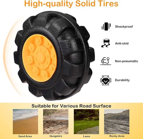 HONEY JOY Ride on Excavator, No Power Ride on Construction Vehicles for Kids, Helmet, 3 Toy Rocks, Adjustable Digger, Horn, Ride On Loader, Bulldozer Ride on Toy, Gift for Boys Girls in Saudi Arabia