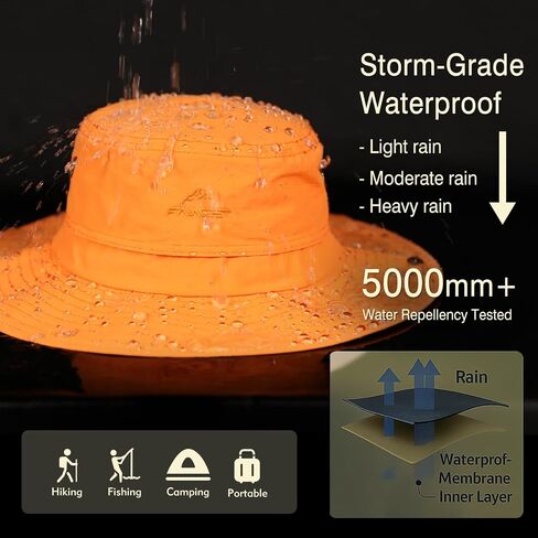 M/L/XL/XXL Ponytail Rain-Proof UV50+ Sun Hat Cooling Mesh Lining Unisex in Saudi Arabia