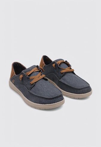 Skechers Men's Melson Volgo Shoes, Grey, 11 M in Kuwait