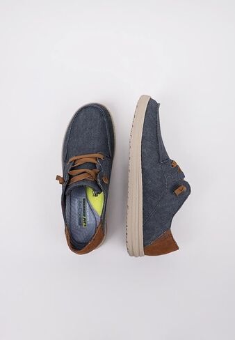 Skechers Men's Melson Volgo Shoes, Grey, 11 M in Kuwait