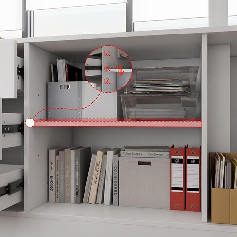 Hitow L على شكل مكتب دائم ، قابل للتعديل ، 63 "W Electric Sit Stand Desk مع أدراج وخزانة تخزين ، محطة عمل كمبيوتر طاولة المكاتب المنزلية القابلة للانعكاس ، الأسود الحديث (29.1" -44 "H) in Kuwait
