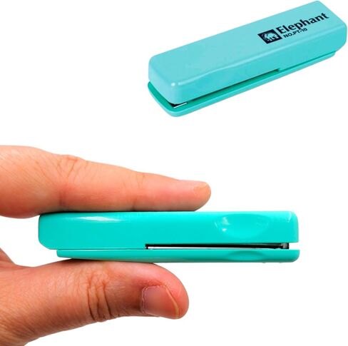 Mini Portable Stapler, Thin Flat Compact, Purple, Modern Style in Kuwait