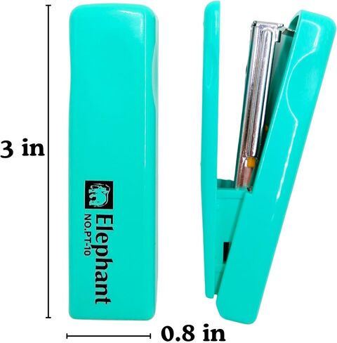 Mini Portable Stapler, Thin Flat Compact, Purple, Modern Style in Kuwait
