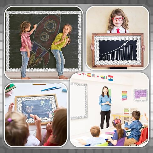 50ft Jungle Animal Bulletin Board Borders Woodland Classroom Borders Jungle Animal Cutouts Bulletin Board Back to School Decals Summer Board Decor Colorful Border Trims(Woodland Animals) in Saudi Arabia