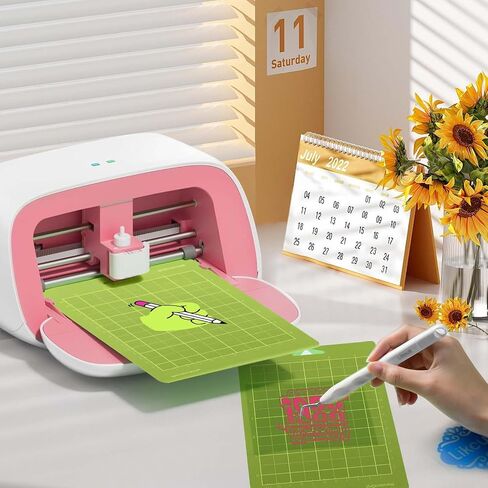 Cutting Mats for Likcut Cutting Machine 4.5 * 12 '' Cutting Mat for Cricut Joy Extra Mat Portable Adhesive Craft Cutting Mat for DIY Cardstock, Vinyl Craft, 2 pcs in Saudi Arabia