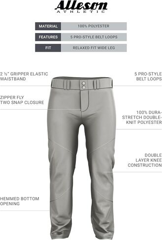 Alleson Ahtletic boys 655wlby Pant in Kuwait