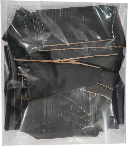 Real Leather Scraps | Cowhide Leather Remnants of Various Sizes per Bag | for Jewelry Making, Wallets, Watches, Key Chains, Journal Covers & Repairs by Kozmo (Assorted Colors (2 lb)) in Kuwait