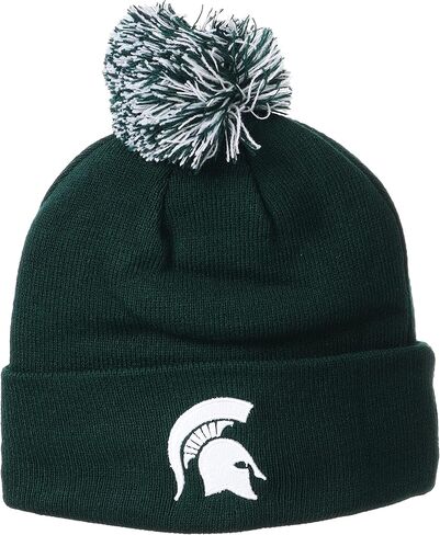 Zephyr Men's Standard Pom Knit Beanie, Team Color, One Size in Saudi Arabia