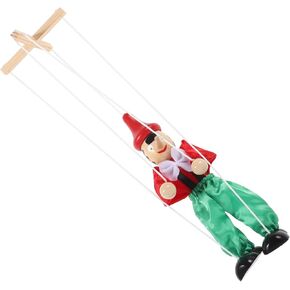 Marionette Puppet Show Interactive Doll for Craftsmanship Safe Material for Theatrical Performances and Creative Play Costumes
