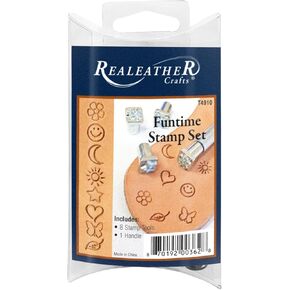 Realeather Funtime Set Stamps, Metal