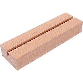 COHEALI Wooden Table Number Stand Rustic Wooden Card Holder for Calendars Photos and Name Tags Versatile Display Base for Weddings Events and Home Slot in Saudi Arabia