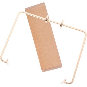 Gadpiparty 1Set Calendar Rack Metal Desk Bracket مع دعم الموثق للمنصة للجدولة المنظمة والتجميع السهل
